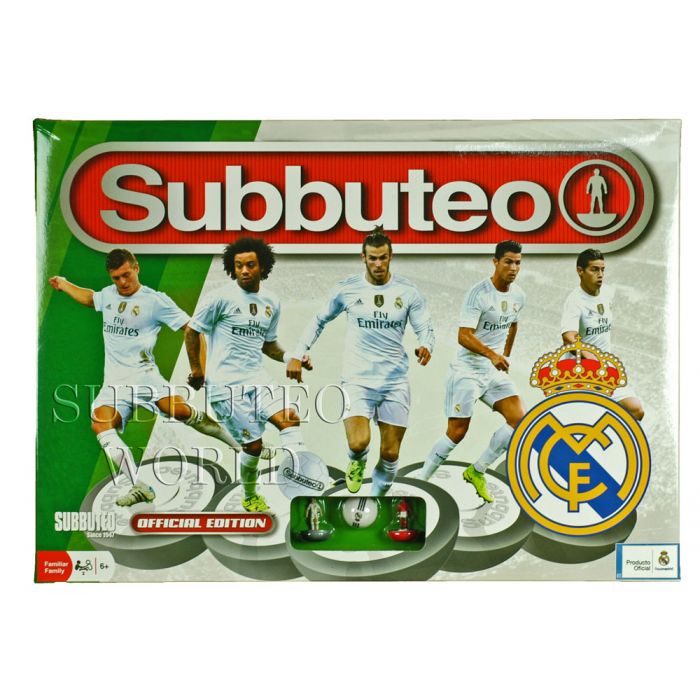 001. REAL MADRID 2015-16. OFFICIAL LICENSED SUBBUTEO BOX SET.