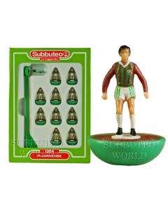 FLUMINENSE. Retro Subbuteo Team. Modelled on the LW Figure & Bases From the 1980's.