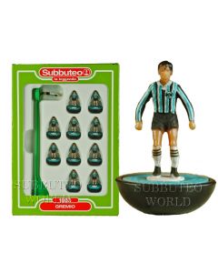 GREMIO. Retro Subbuteo Team. Modelled on the LW Figure & Bases From the 1980's.