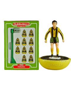 PENAROL. Retro Subbuteo Team. Modelled on the LW Figure & Bases From the 1980's. Some Box Damage.
