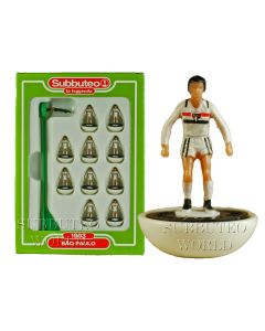 SAO PAULO. Retro Subbuteo Team. Modelled on the LW Figure & Bases From the 1980's.