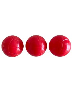 PEGASUS 18mm RED BALLS. Pack of 3.