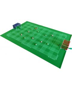012. THE PEGASUS RUBBER BACKED HALF SIZE CHEQUERED CUT ASTROTURF. IDEAL 5 or 7-A-SIDE PITCH. All Astroturf Pitches Require Glueing to A Board.