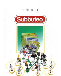 1994 A4 SIZE UK & ITALIAN SUBBUTEO CATALOGUE. Possibly A Reps Catalogue. Includes 2 UK Price Lists.