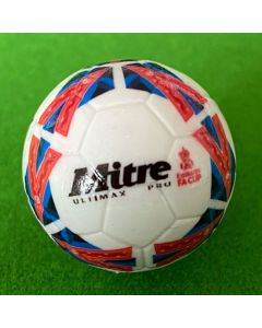 Z281. 22mm 2024 FA CUP MITRE ULTIMAX BALL. ONE HAND DESIGNED BALL.