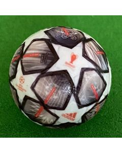 Z286. 22mm 2021 CHAMPIONS LEAGUE FINALE BALL - ISTANBUL. ONE HAND DESIGNED BALL.