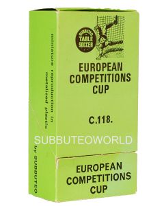 C118. EUROPEAN CHAMPIONSHIPS COMPETITION TROPHY. Green Inner Tray.