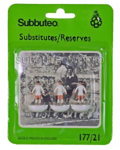 C177/21. SUBSTITUTES/RESERVES. REFERENCE 21. Unopened Blister Pack From Around 1980.