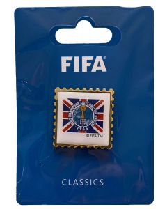 Z01. 1966 FIFA WORLD CUP METAL PIN BADGE. 