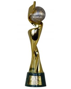 1030. THE 2019 WOMENS WORLD CUP TROPHY. 150mm High With Display Box. Official Licensed Miniature Replica Trophy.