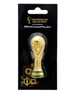 1001. THE FIFA WORLD CUP TROPHY. 70mm High. Official Licensed Qatar 2022 Replica Trophy.