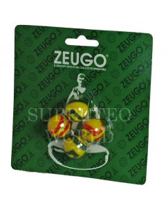 10056. ZEUGO 18mm TOURNAMENT BALLS. Blister Pack Of 4 Balls.