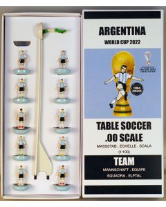 001. ARGENTINA. QATAR WORLD CUP 2022. Ltd Edition Hand Painted Team.