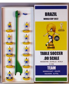 001. BRAZIL. QATAR WORLD CUP 2022. Ltd Edition Hand Painted Team.