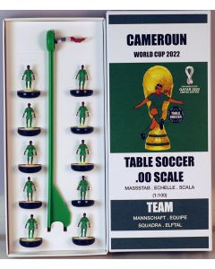 001. CAMEROON. QATAR WORLD CUP 2022. Alternative Kit. Ltd Edition Hand Painted Team.