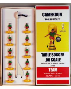 001. CAMEROON. QATAR WORLD CUP 2022. First Kit. Ltd Edition Hand Painted Team.