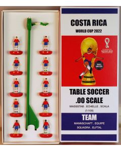 001. COSTA RICA. QATAR WORLD CUP 2022. Ltd Edition Hand Painted Team.
