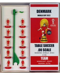 001. DENMARK. QATAR WORLD CUP 2022. Ltd Edition Hand Painted Team.