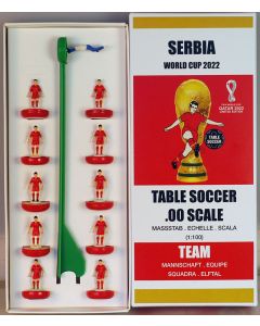 001. SERBIA. QATAR WORLD CUP 2022. Ltd Edition Hand Painted Team.