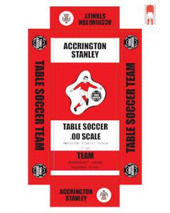 ACCRINGTON STANLEY. Self adhesive team box labels.