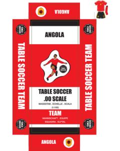 ANGOLA. Self adhesive team box labels.