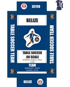 BELIZE. self adhesive team box labels.