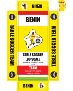 BENIN. Self adhesive team box labels.