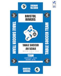 BRISTOL ROVERS. self adhesive team box labels.