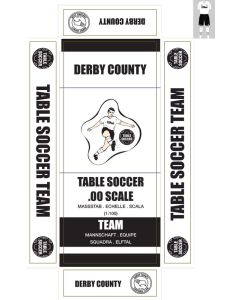 DERBY COUNTY. self adhesive team box labels.