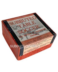 1955 SUBBUTEO COMBINATION EDITION BOX SET. With Goals, Teams, Bases & Rules.
