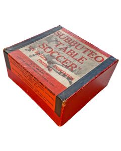 1952 SUBBUTEO BOX SET. With: Celluloid Teams, Metal Goals, Rules & Original Mailing Box.