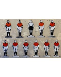 CELLULOID TEAM REF 01. MANCHESTER UTD. ARSENAL. WALES. Mint Condition, No Bases.