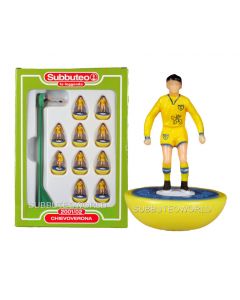 CHIEVO. Retro Subbuteo Team. Modelled on the LW Figure & Bases From the 1980's.