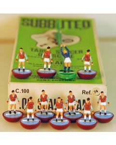 HW074. ASTON VILLA. Mid 70's HW Team, numbered box. Numbers On Shirts.