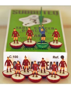 HW255. TORINO. HARTLEPOOL 2ND. Very Rare Original Late 70's Hand Painted HW Subbuteo Team. Housed In A Repro Box.