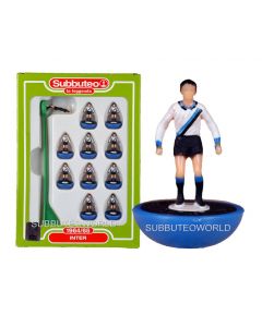 INTER 1964. Retro Subbuteo Team. Modelled on the LW Figure & Bases From the 1980's.