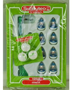 151. ITALY 1968. FABBRI VINTAGE EDITION OFFICIAL SUBBUTEO TEAM, INCLUDES BOOKLET & BALL PACK.