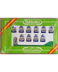 LW166. ITALY. Early 80's Machine Printed LW team, numbered World Cup box.