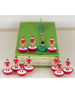 LW214. MIDDLESBROUGH. BAYERN MUNICH. Early 80's Hand Painted LW team, numbered box. 