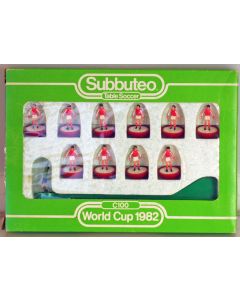 LW330. WALES (WORLD CUP 1982 BOX). Early 80's Machine Printed LW team, numbered box. 