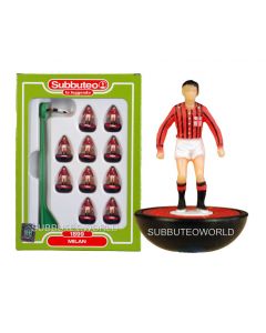 AC MILAN 1899. Retro Subbuteo Team. Modelled on the LW Figure & Bases From the 1980's.
