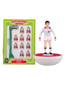 AC MILAN 2ND. Retro Subbuteo Team. Modelled on the LW Figure & Bases From the 1980's.
