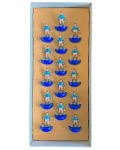 R07. BARBARIANS. Original Rugby Figure, numbered box. Blue Bases.