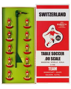 002. SWITZERLAND 1ST EURO 2016. Ltd Edition Hand Painted Team.