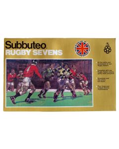 1981 SUBBUTEO RUGBY SEVENS. Still Part Shrink-Wrapped. Includes 2 Teams In The HW Figure R04 & Rugby Figure R24.