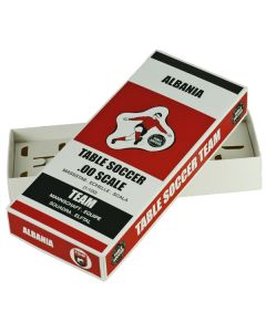 ALBANIA. COLOURED TEAM HOLDER BOX.