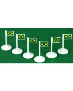 001. BRAZIL CORNER FLAGS.