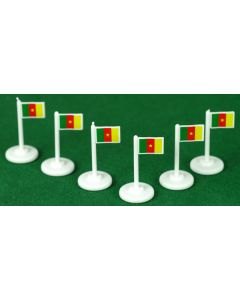 001. CAMEROON CORNER FLAGS.