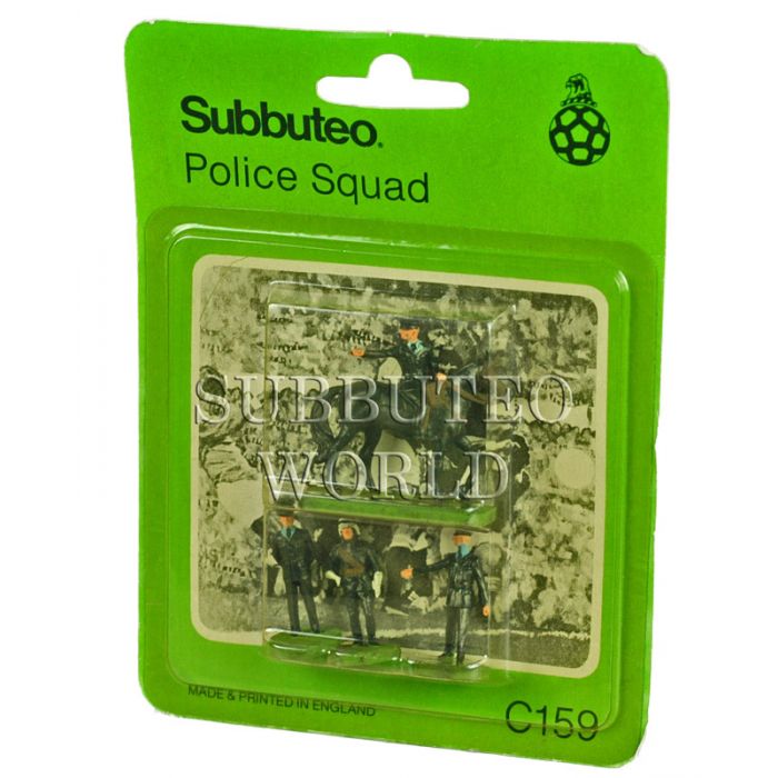 Details about   SUBBUTEO Police Squad Figure Set C159 On Card NOS 1980s w/o Bases 