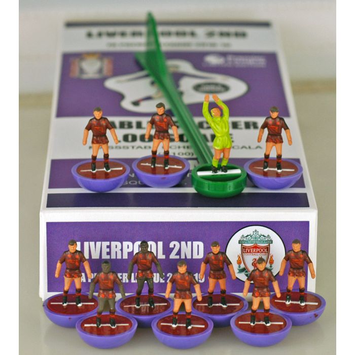 Subbuteo Lightweight Bases And Discs Purple Bases And Purple Discs
